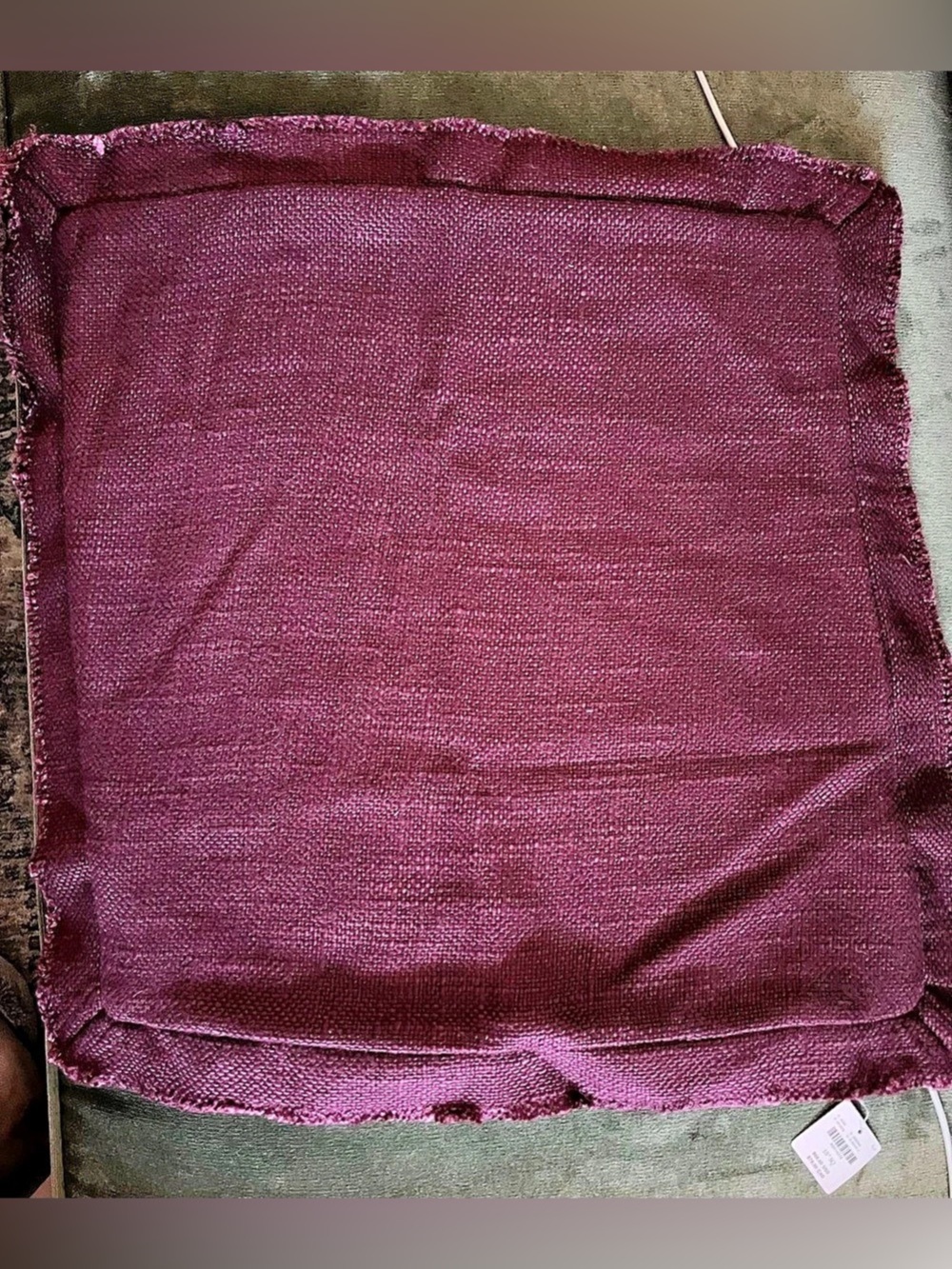 NWT Anthropologie Linen Pillow Cover